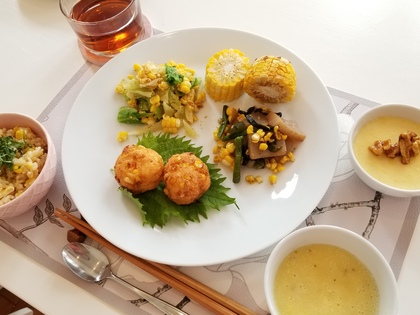 緊急開催決定！採れたてとうもろこしを味わう☆スナック天女